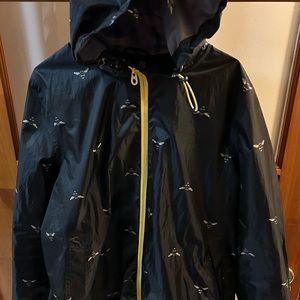 Joules Rain Jacket - bee print